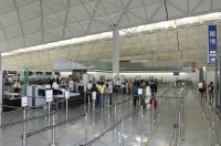 The Departures Immigration halls in Terminal 1 were reconfigured and the number of security screening channels was also increased. Travellers have to clear security before completing immigration formalities.
